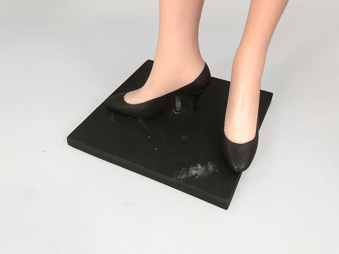 Foto Mannequin with Black Pumps