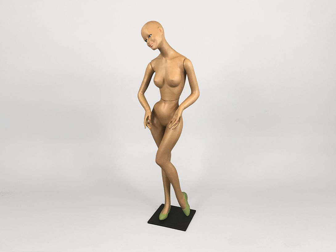 Foto Mannequin with Green Pumps