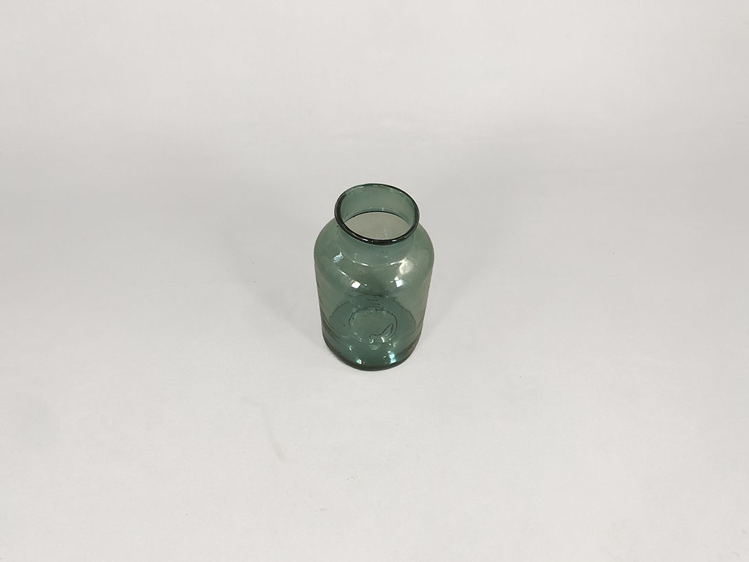 Foto Green Glass Vase h40