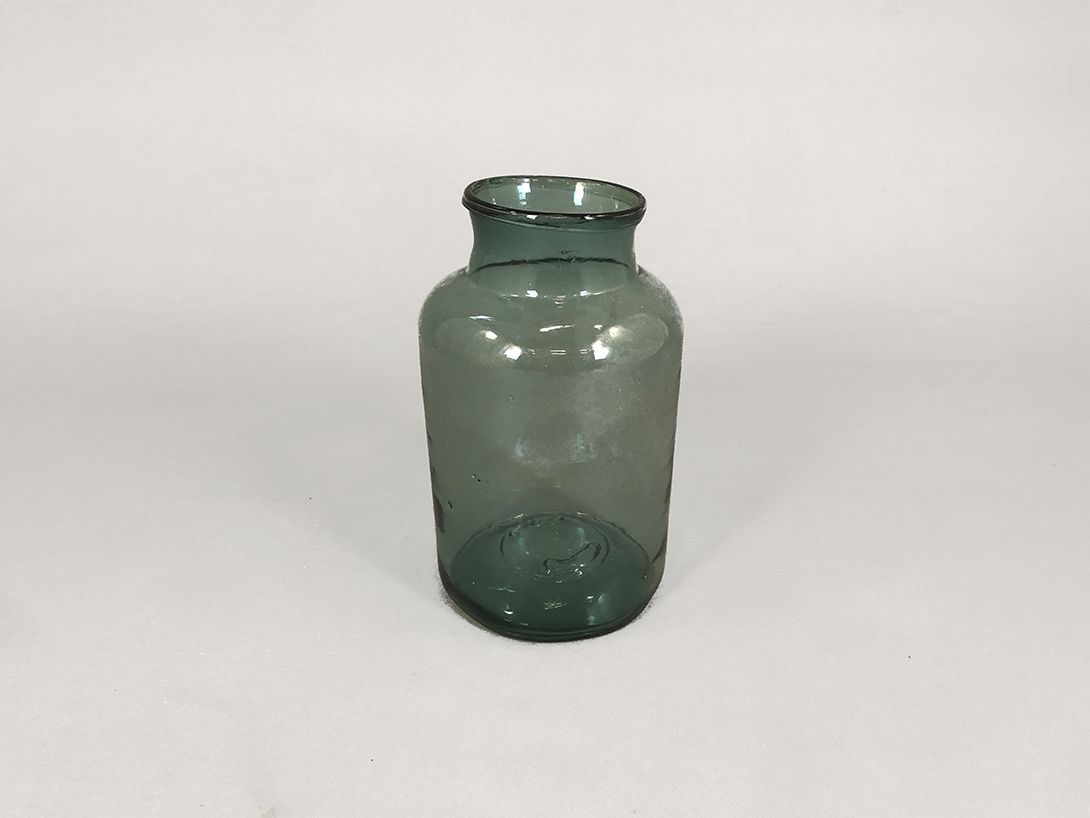 Foto Green Glass Vase h40