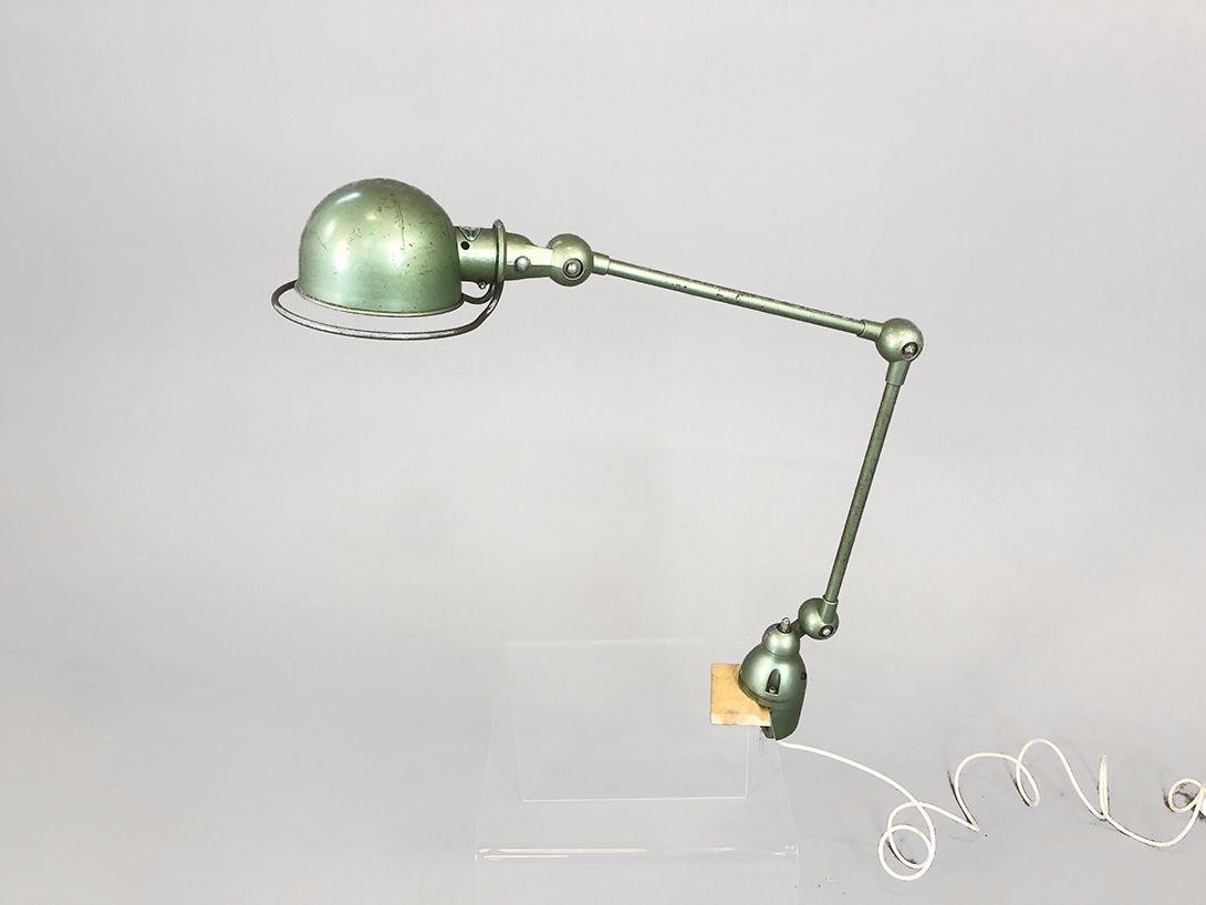 Foto Industrial Green Desk Lamp by Lyon &#038; Jielde h60