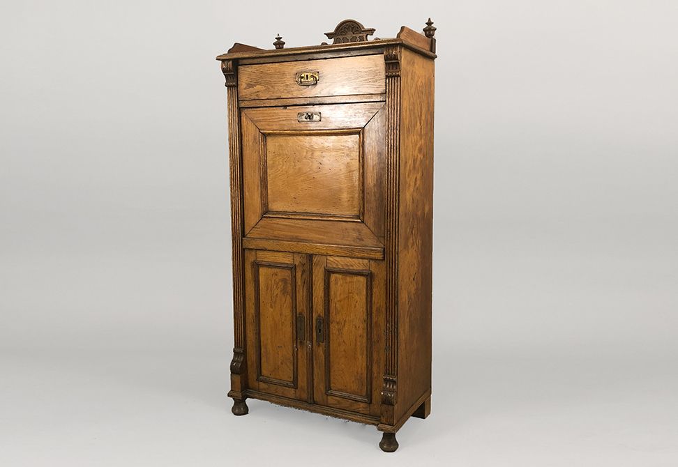 Foto Antique Wooden Secretary h170