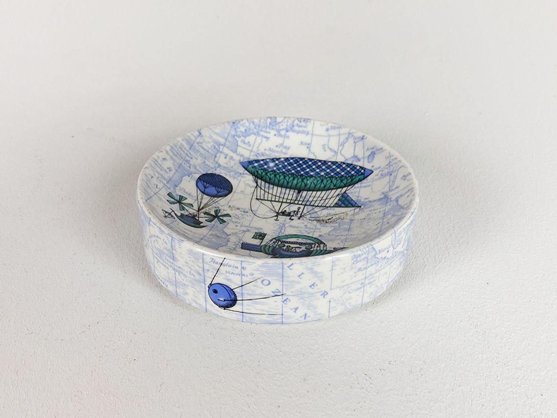 Foto World Map Ashtray, Germany h4x13