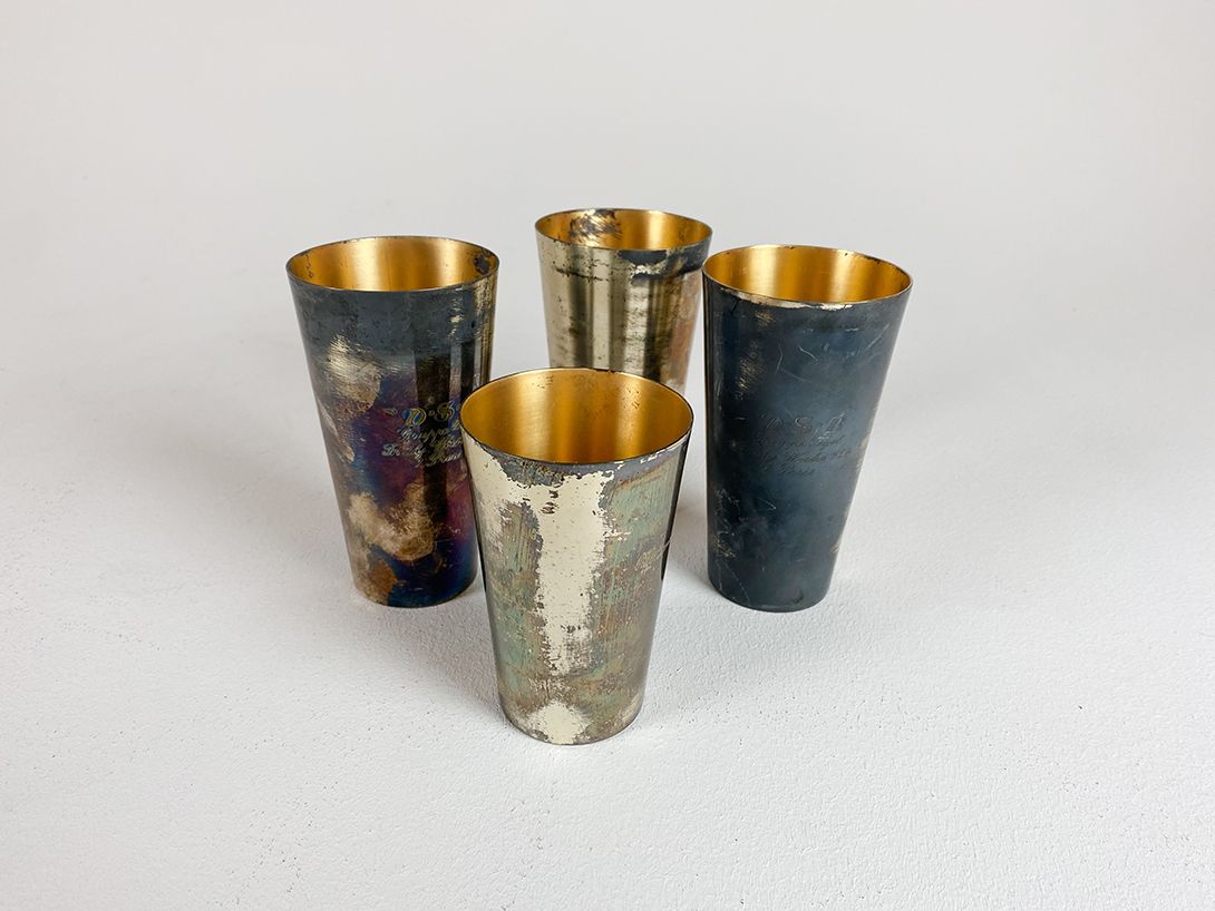 Foto Metal Cup Set, Berlin 1924