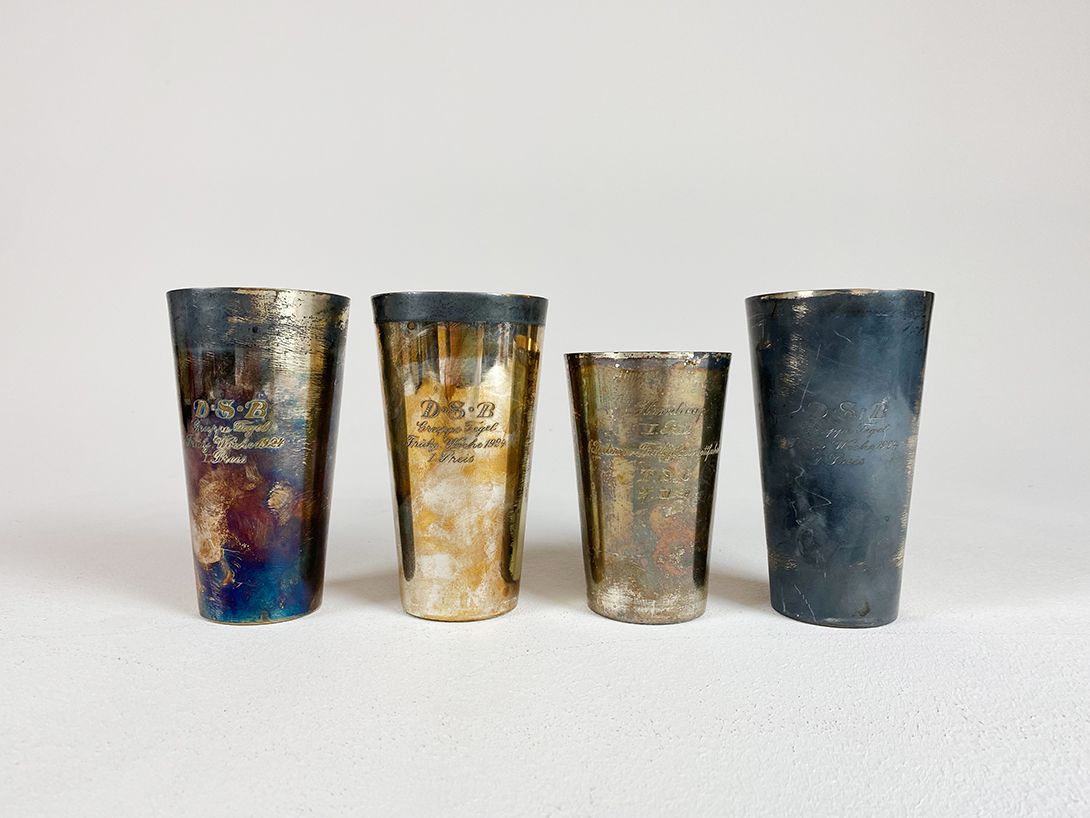 Foto Metal Cup Set, Berlin 1924