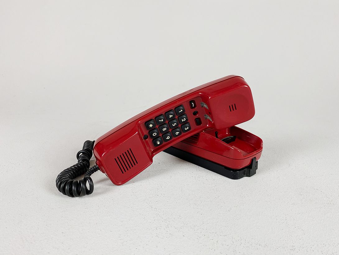 Foto Red Telephone h8x6x21