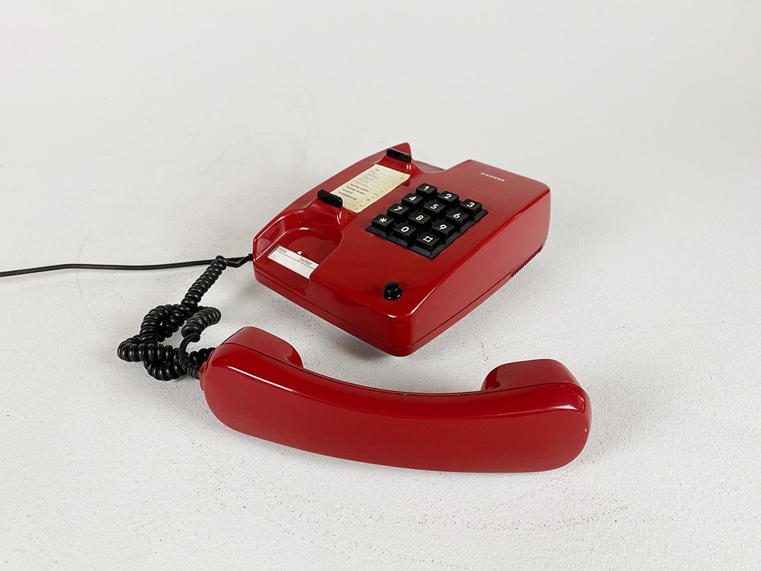 Foto Red Telephone h10x15x21