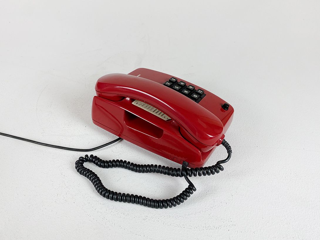 Foto Red Telephone h10x15x21