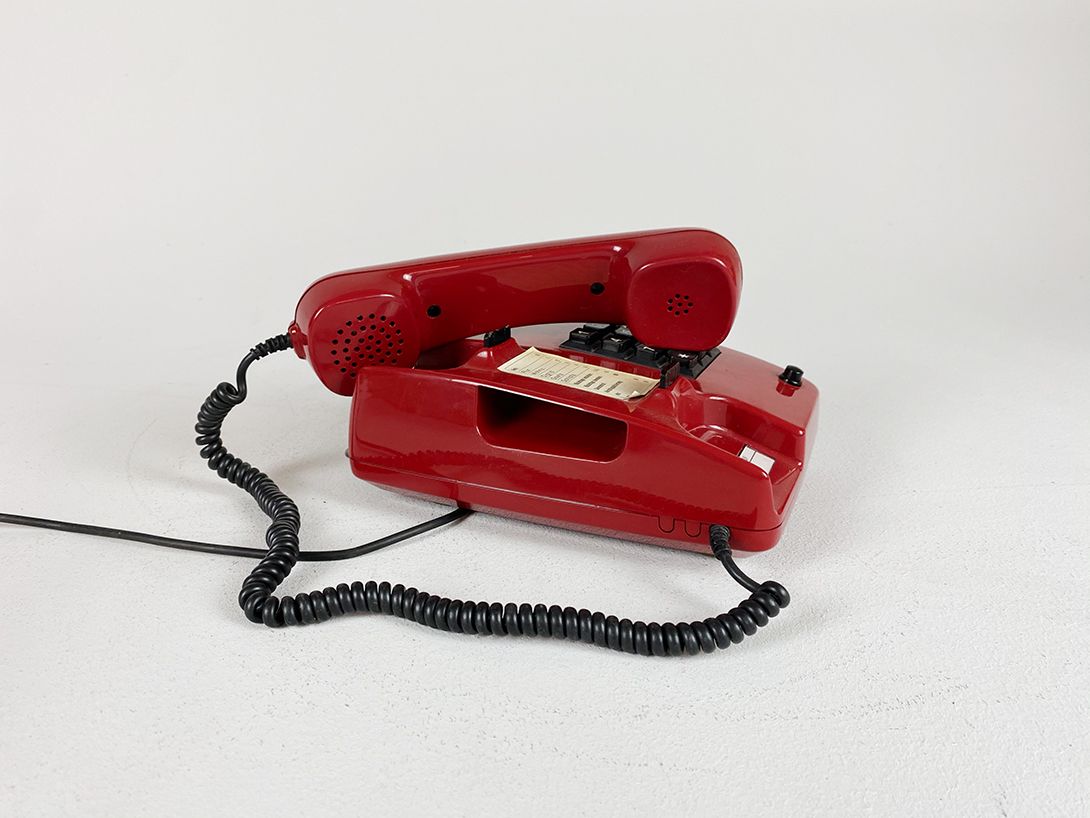 Foto Red Telephone h10x15x21