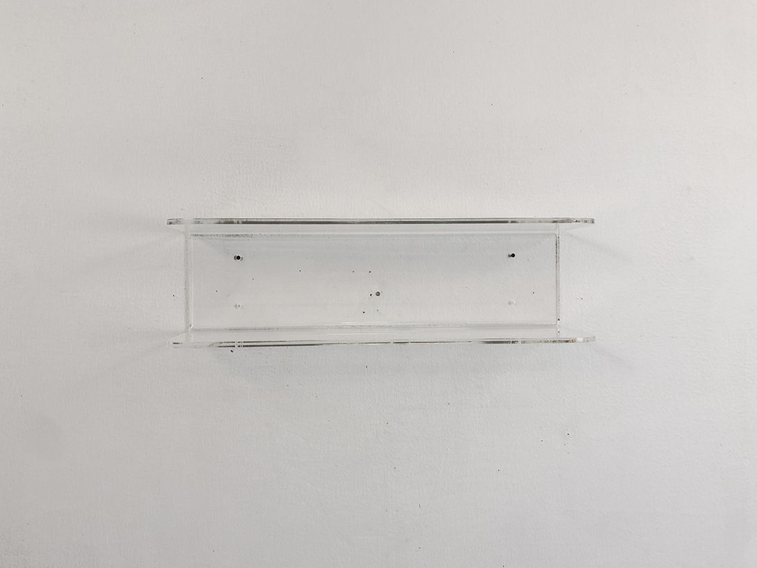 Foto Transparent Wall Shelf