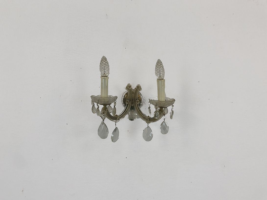 Foto Wall Lamp with Two Candles h32