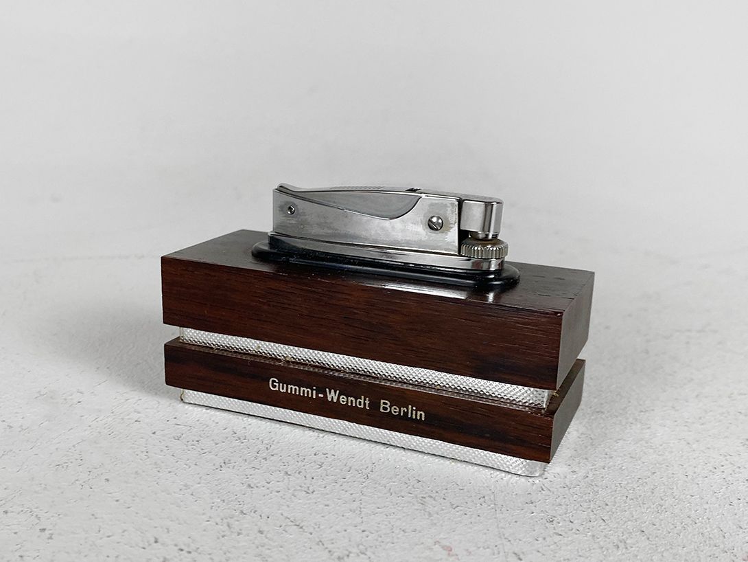 Foto Vintage Gas Lighter Gummi-Wendt Berlin 1970s
