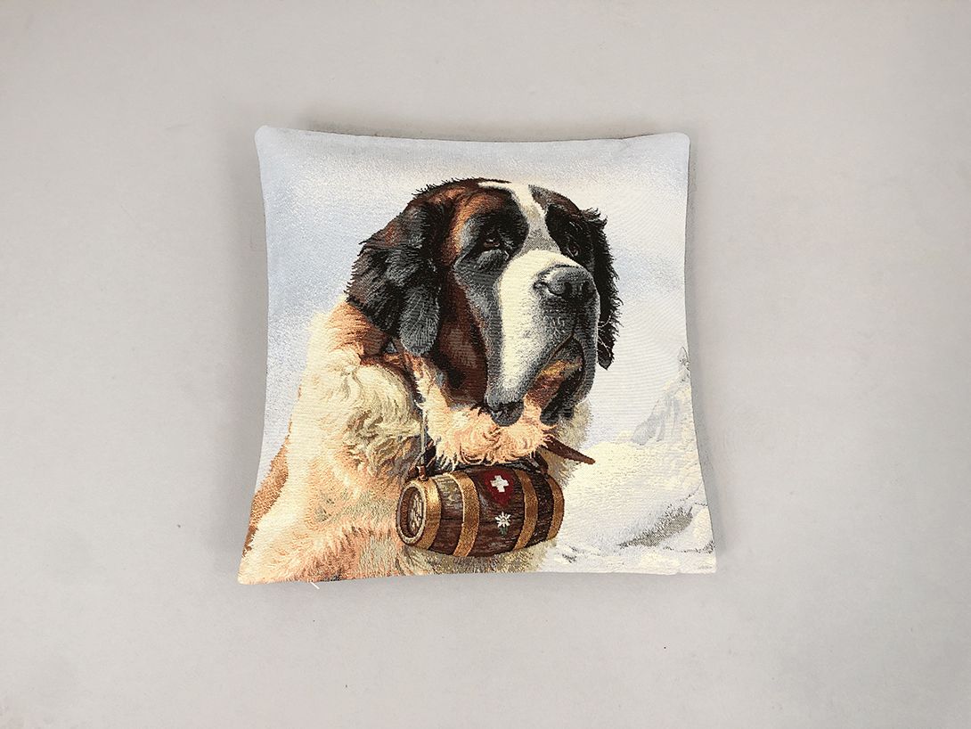 Foto Saint Bernard Swiss Dog Pillow h45x45