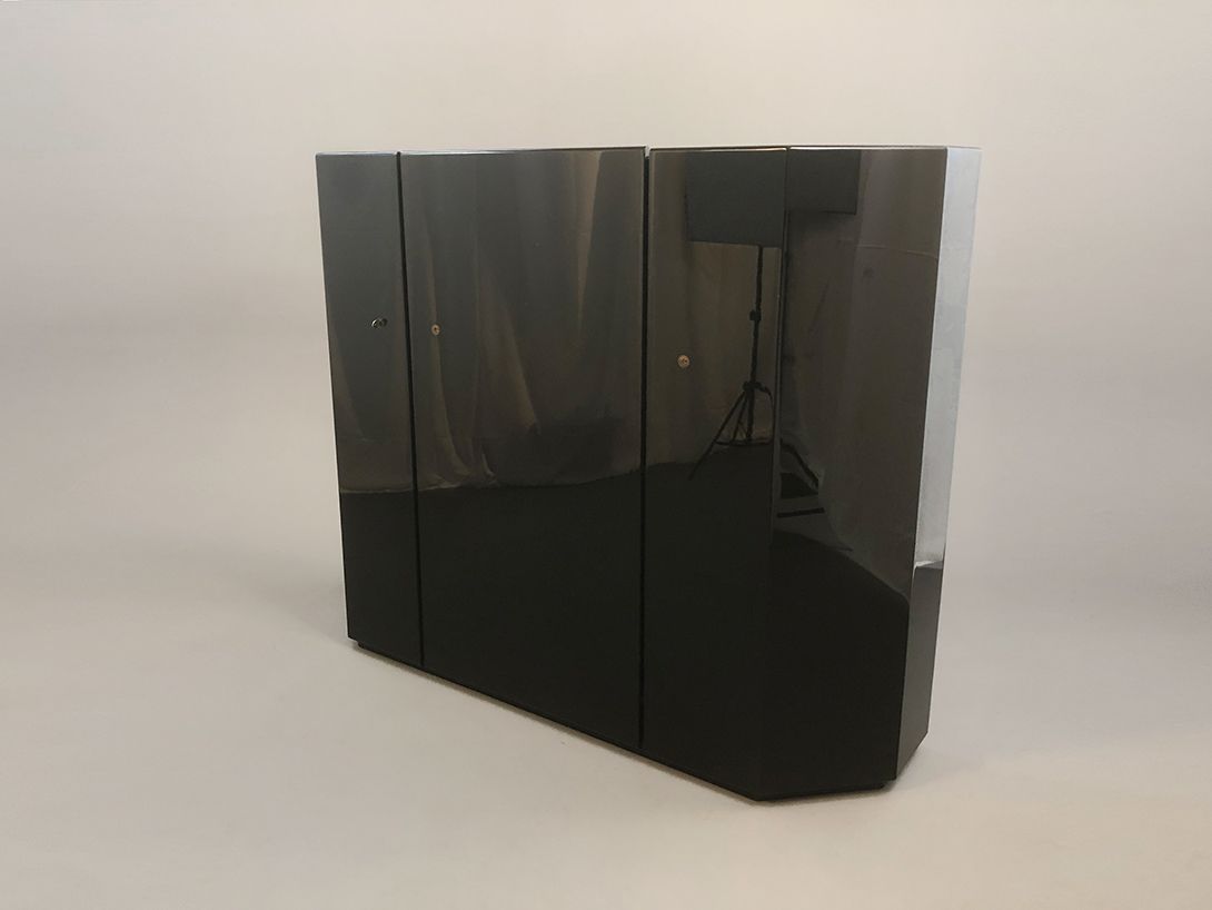 Foto Kleiderschrank Wardrobe Cabinet Glossy Art Deco