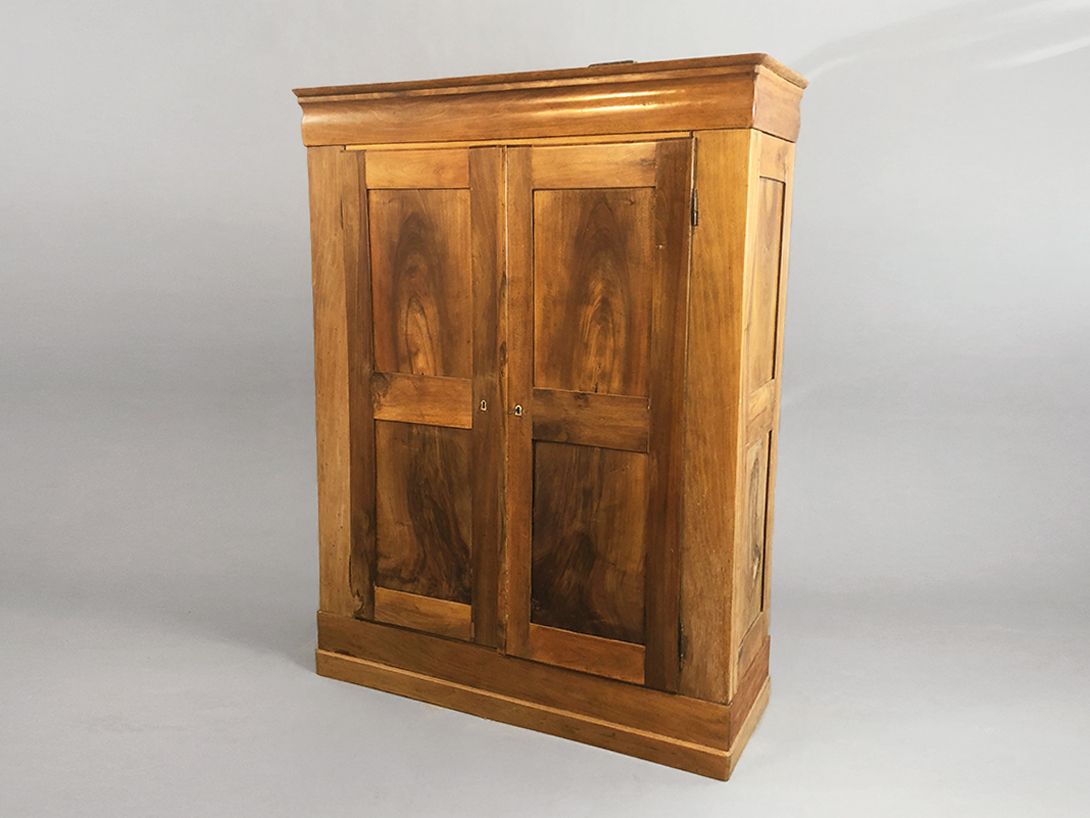 Foto Kleiderschrank Cabinet Wardorbe Biedermeier Antique