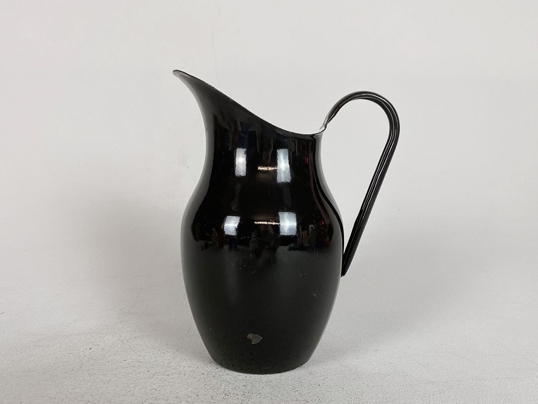 Foto Black Enamel Jug h26x19x15