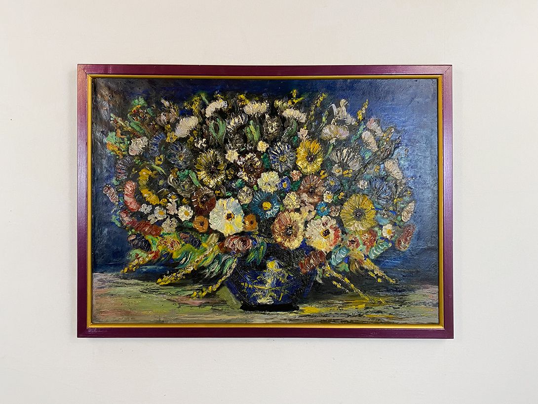 Foto Big Painting of a Flower Bouquet h89x125 29C7