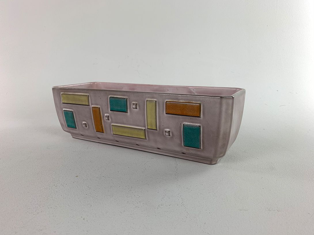 Foto Flower Box with Geometric Design 1955 h12x40x14
