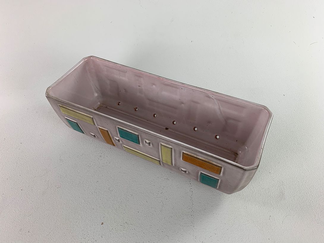 Foto Flower Box with Geometric Design 1955 h12x40x14