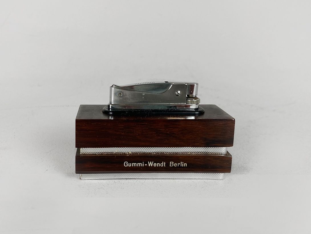 Foto Vintage Gas Lighter Gummi-Wendt Berlin 1970s