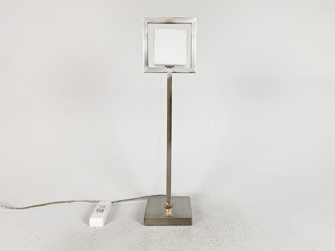 Foto Square Table Lamp with Metal Frame h52