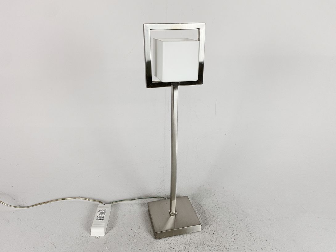 Foto Square Table Lamp with Metal Frame h52