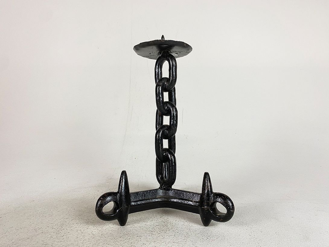 Foto Black Chain Candlestick h32x21