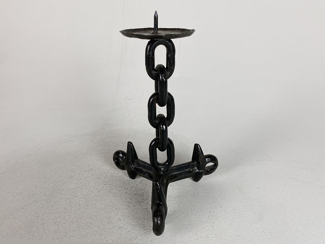 Foto Black Chain Candlestick h32x21