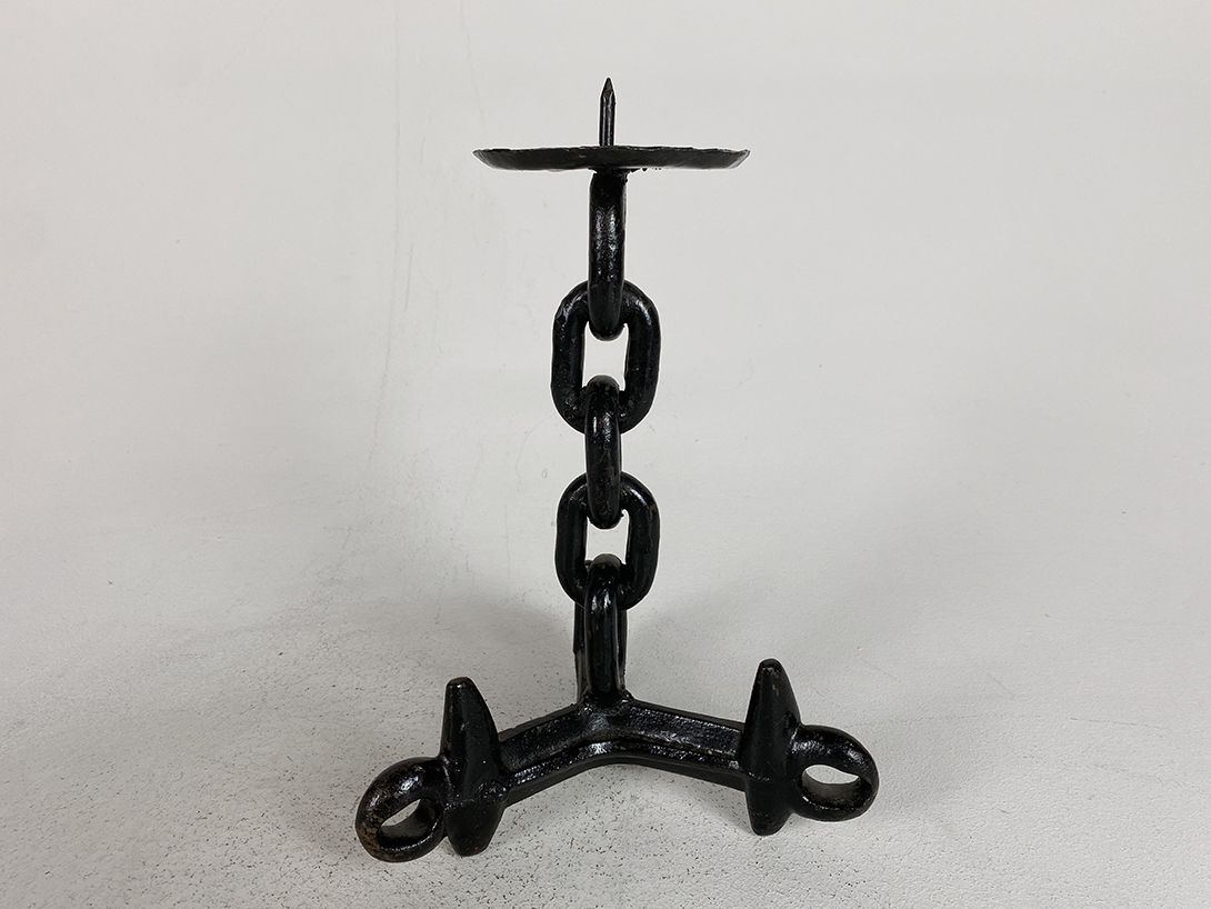 Foto Black Chain Candlestick h32x21