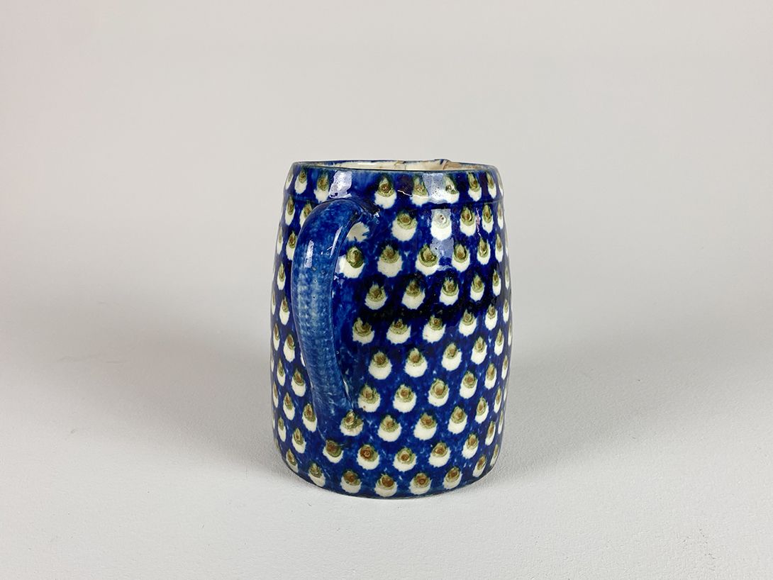 Foto Blue Hand painted Ceramic Jug