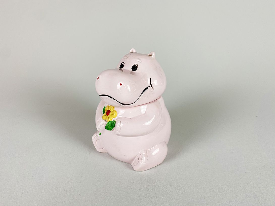 Foto Baby Pink Porcelain Hippo