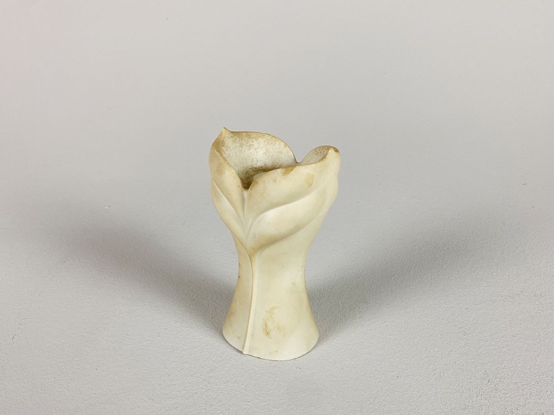 Foto White Flower Candle Holder Rosenthal, Germany