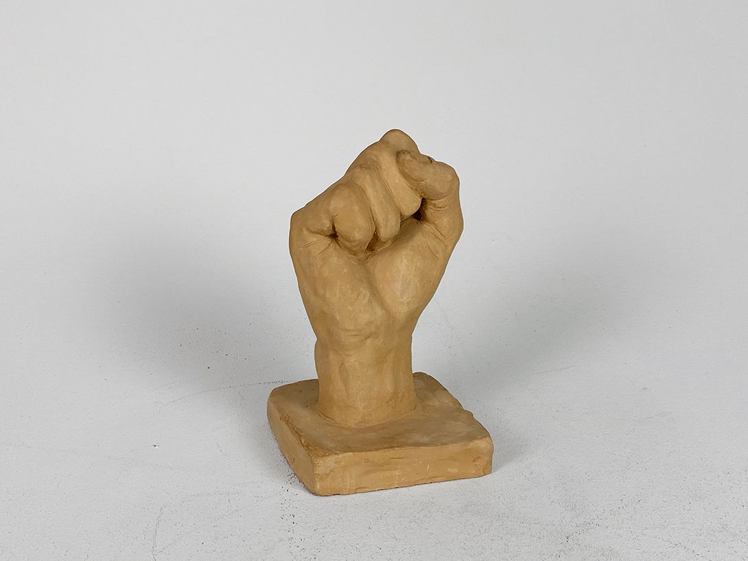 Foto Sculpture of a Fist