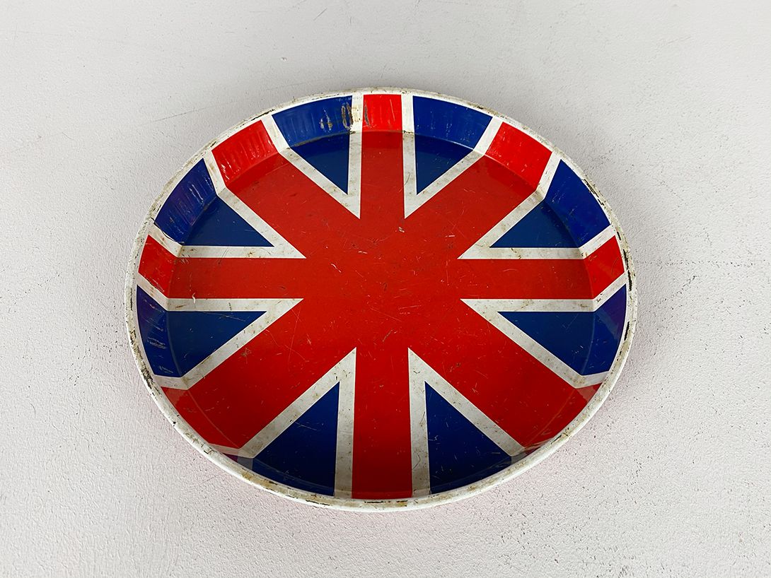 Foto Round UK Flag Tray h3x30