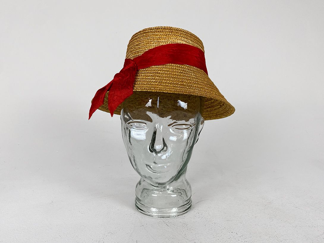 Foto Red Ribbon Hat h14x26