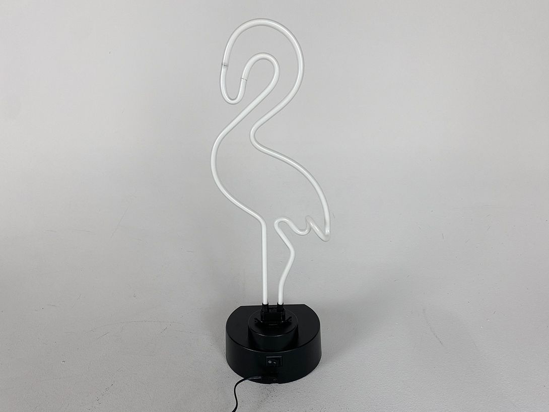 Foto LED Neon Flamingo Lamp Butlers h46