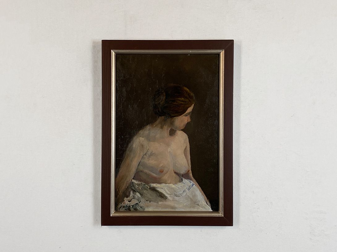 Foto Nude Woman Painting 32A0