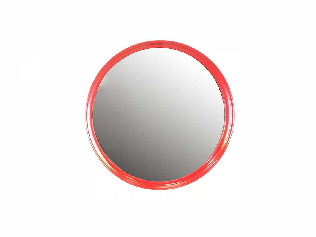 Foto Round Red Mirror 1970 ø60