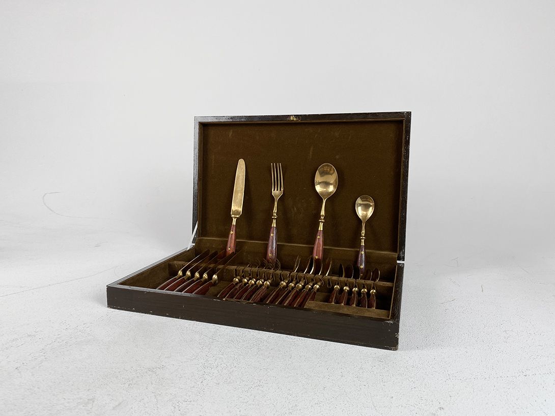 Foto Golden Royal Cutlery Set