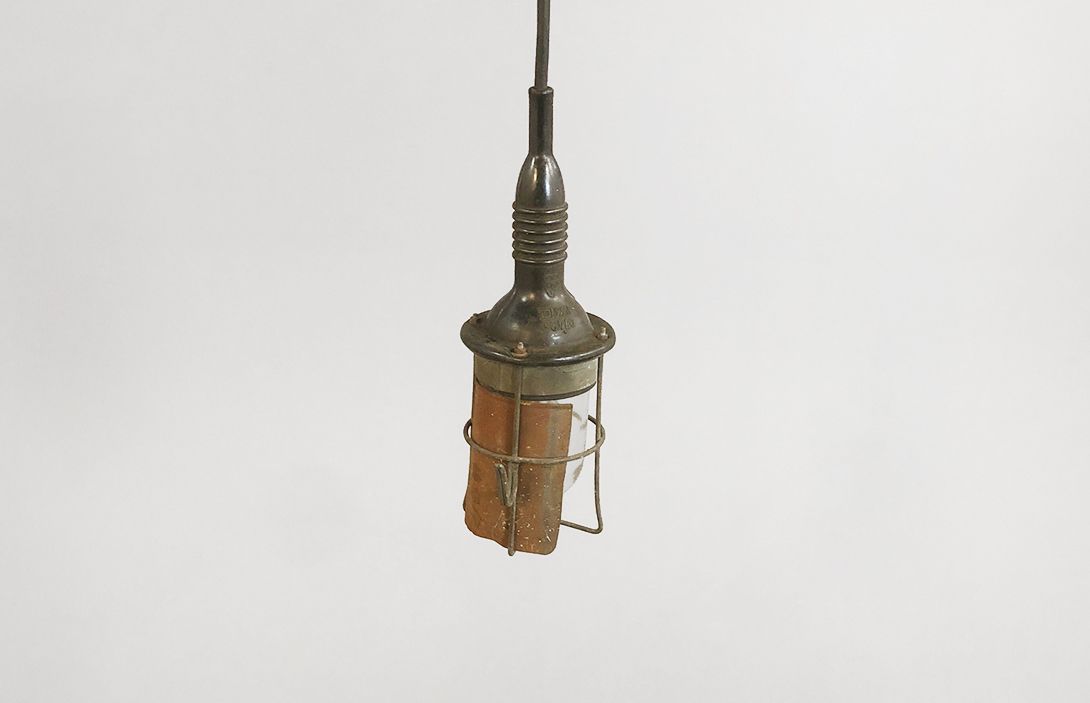Foto Hanging Lamp Industrial Grubenlampe 1960s h31