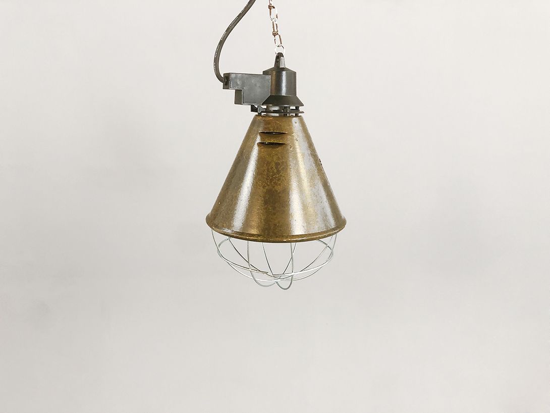 Foto Hanging Lamp Industrial Bakelite 1960s h37