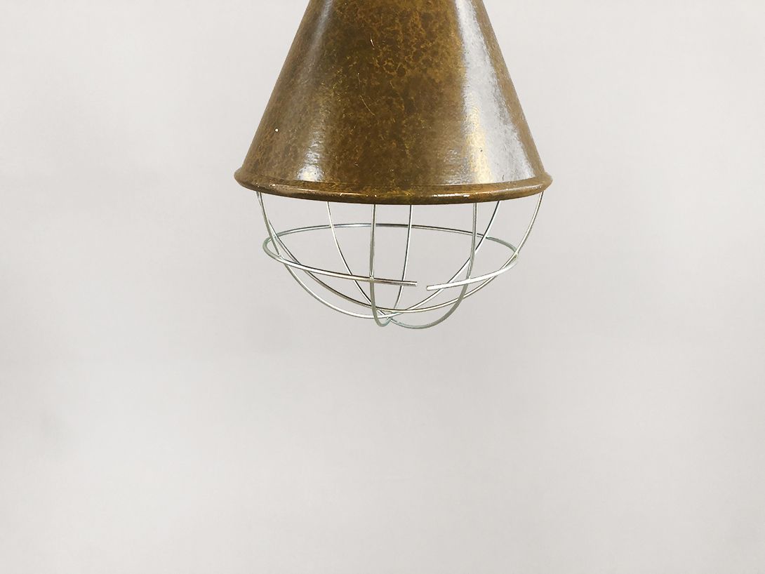 Foto Hanging Lamp Industrial Bakelite 1960s h37