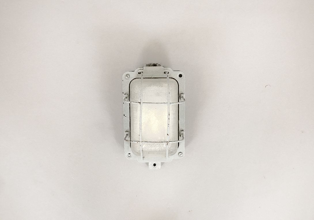 Foto Wall Lamp Industrial Cage Lamp Lamp Bunkerlampe h30