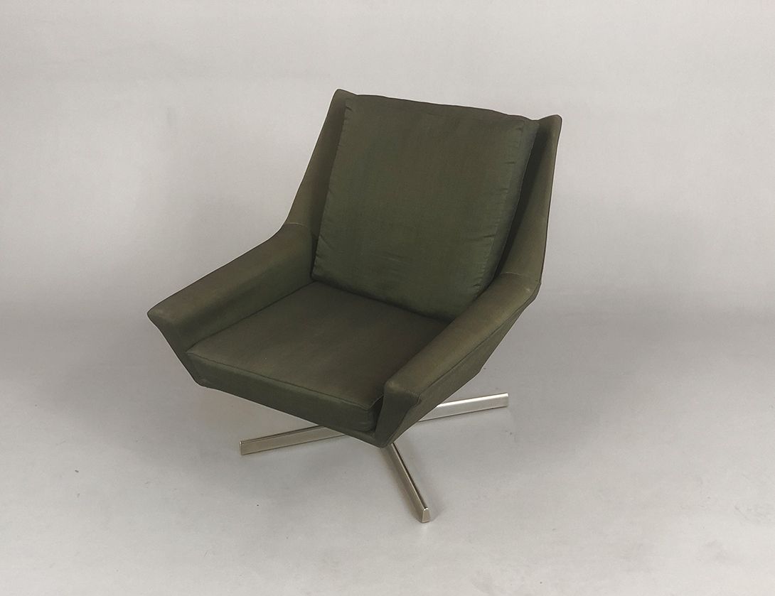 Foto Wilhelm Knoll by Bert Lieber Swivel Lounge Chair 1961
