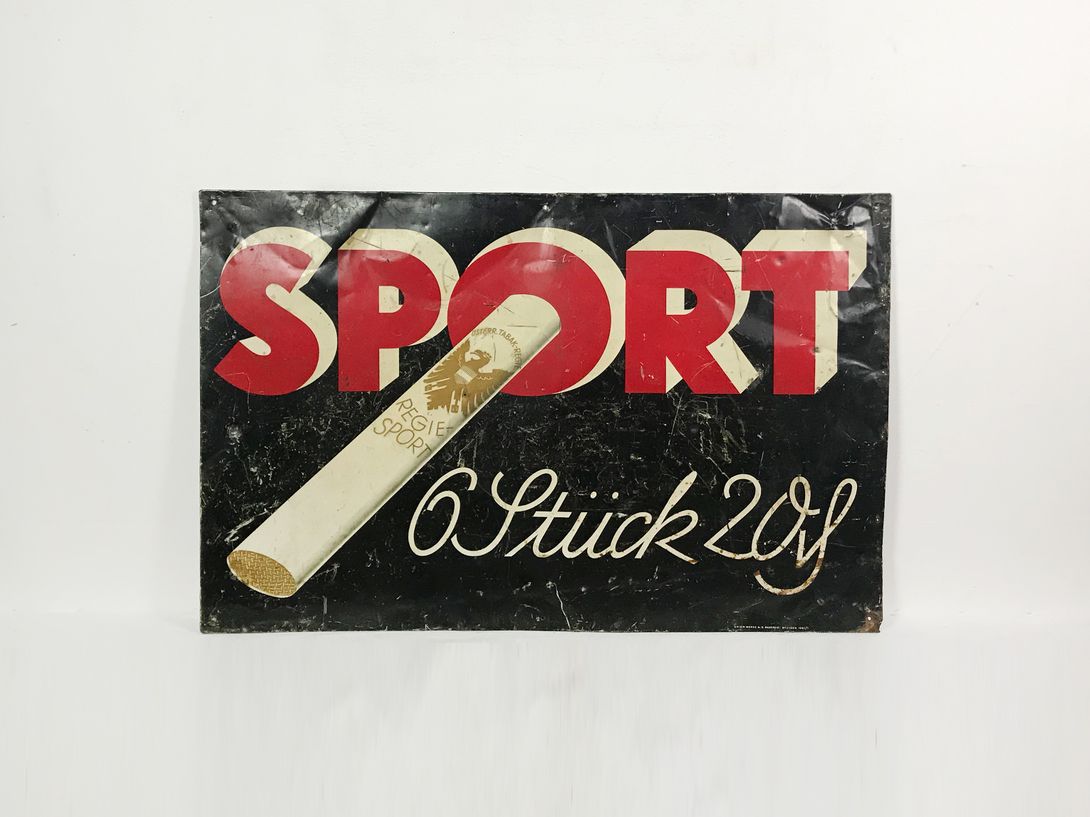 Foto Sport Cigarettes Advertisement, Germany h80 5B4