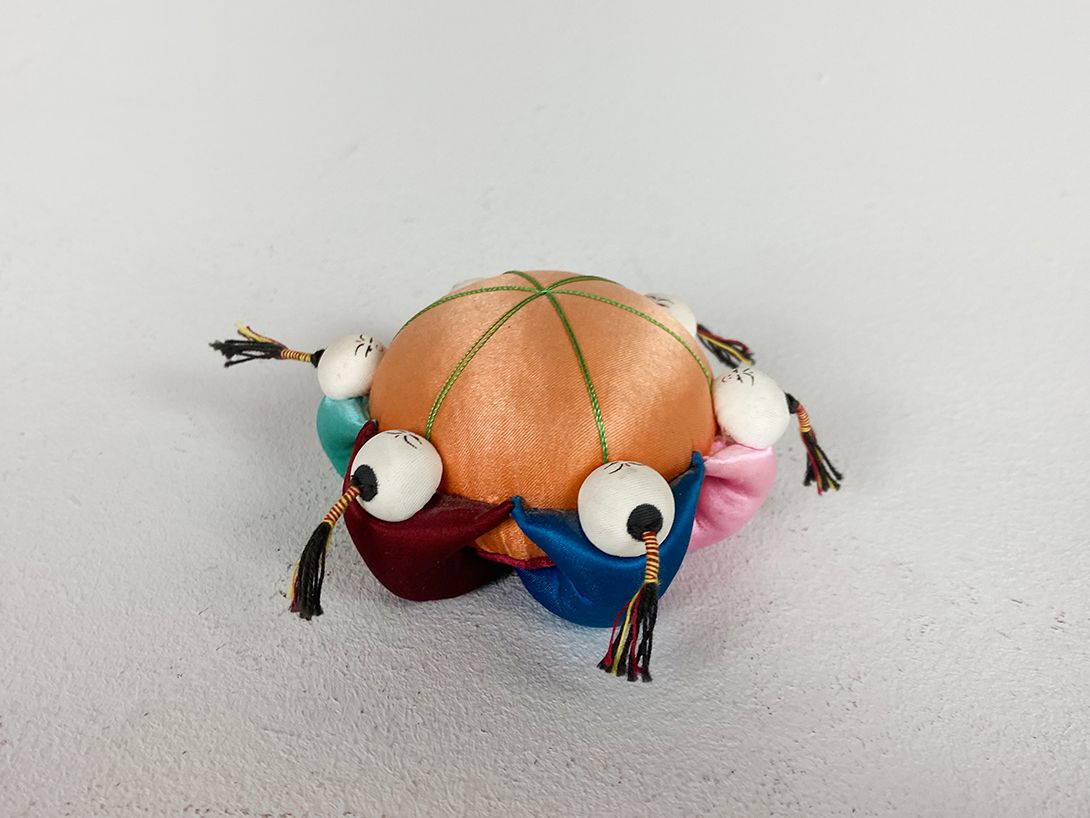 Foto Orange Pincushion East Asia h4x8