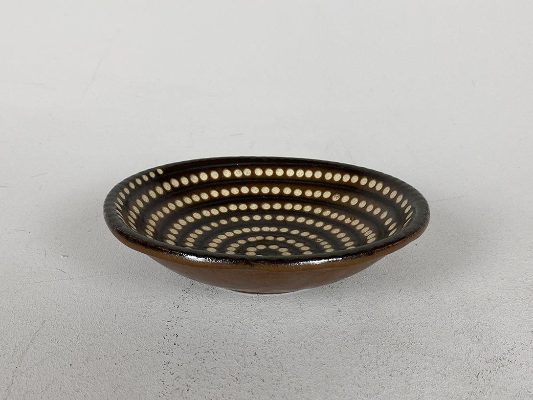 Foto Bunzlauer Braunzeug Ceramic Plate 1930 h4x20