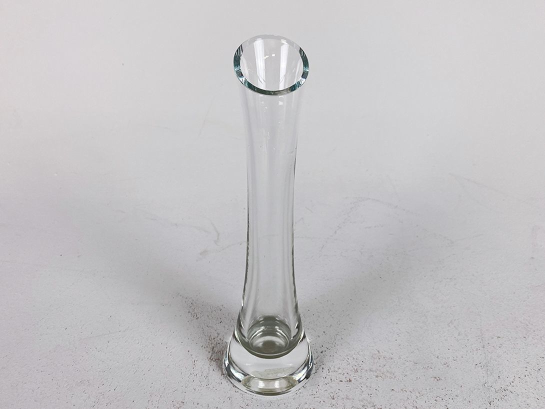 Foto Clear Glass Vase h26