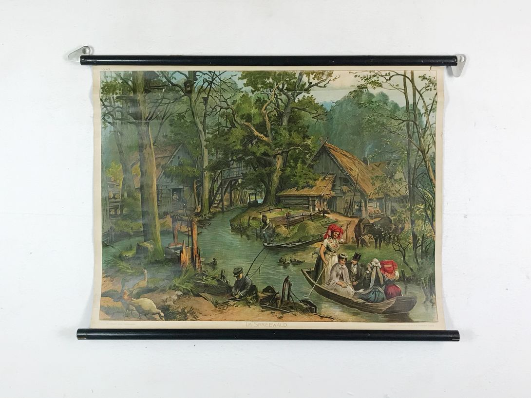 Foto Poster of Spreewald, Berlin Brandenburg h66x90