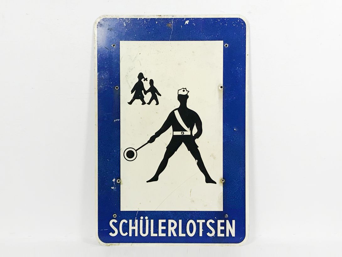 Foto Metal School Kids Sign, Germany h75x50 33A17